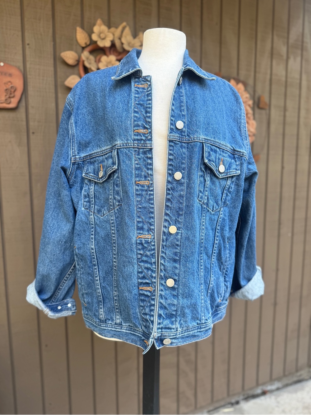 Classic Blue Denim Jacket - Casual Jean Coat